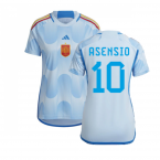 2022-2023 Spain Away Shirt (Ladies) (ASENSIO 10)