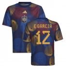 2022-2023 Spain Pre-Match Shirt (Kids) (E GARCIA 12)