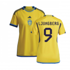 2022-2023 Sweden Home Shirt (Ladies) (LJUNGBERG 9)