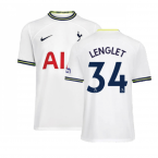 2022-2023 Tottenham Home Shirt (LENGLET 34)