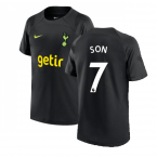 2022-2023 Tottenham Strike Training Shirt (Black) - Kids (SON 7)