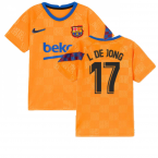 2022 Barcelona Nike Dri-Fit Pre Match Shirt (Kids) (L DE JONG 17)