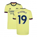 Arsenal 2021-2022 Away Shirt (S CAZORLA 19)