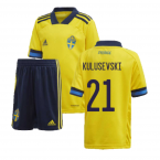 2020-2021 Sweden Home Adidas Womens Shirt (SEMA 15)