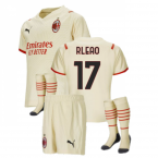 2021-2022 AC Milan Away Mini Kit (R LEAO 17)