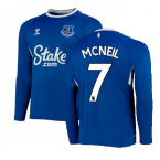 2022-2023 Everton Home Long Sleeve Shirt (ALLAN 6)