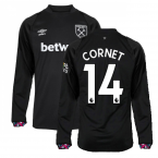 2022-2023 West Ham Long Sleeve Away Shirt (ANTONIO 9)