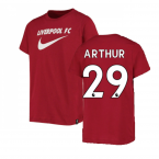 2022-2023 Liverpool Swoosh Tee (Red) (ALEXANDER ARNOLD 66)