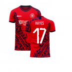 Aberdeen 2024-2025 Home Concept Football Kit (Libero) (Hayes 17) - Womens