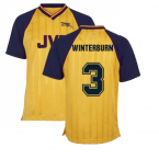 Arsenal 1988-89 Away Retro Shirt (WINTERBURN 3)