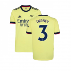 Arsenal 2021-2022 Away Shirt (TIERNEY 3)