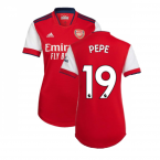 Arsenal 2021-2022 Home Shirt (Ladies) (PEPE 19)