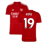 Arsenal 2021-2022 Training Shirt (Active Maroon) - Kids (PEPE 19)