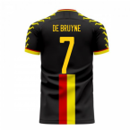 Belgium 2024-2025 Away Concept Football Kit (Viper) (DE BRUYNE 7)