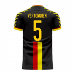 Belgium 2024-2025 Away Concept Football Kit (Viper) (VERTONGHEN 5)