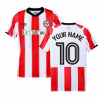 Brentford 2019-20 Home Shirt ((Excellent) 3XL) (Your Name)