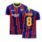 Barcelona 2020-2021 Home Concept Football Kit (Libero) (PEDRI 8)