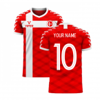 Denmark 2024-2025 Home Concept Football Kit (Viper) (Your Name)