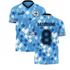 England 1990 Third Concept Football Shirt (Libero) (Gascoigne 8)