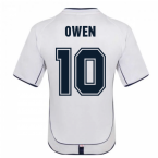 England 2002 Retro Football Shirt (OWEN 10)