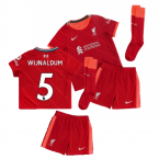 Liverpool 2021-2022 Home Little Boys Mini Kit (WIJNALDUM 5)