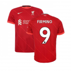 Liverpool 2021-2022 Home Shirt (FIRMINO 9)