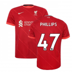 Liverpool 2021-2022 Home Shirt (Kids) (PHILLIPS 47)