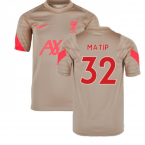 Liverpool 2021-2022 Training Shirt (Mystic Stone) - Kids (MATIP 32)