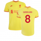 Liverpool 2021-2022 Vapor 3rd Shirt (GERRARD 8)