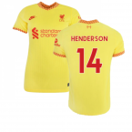 Liverpool 2021-2022 Womens 3rd Shirt (HENDERSON 14)