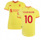 Liverpool 2021-2022 Womens 3rd Shirt (Your Name)