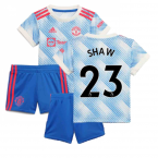 Man Utd 2021-2022 Away Baby Kit (SHAW 23)