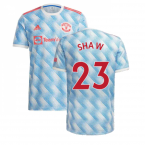 Man Utd 2021-2022 Away Shirt (Kids) (SHAW 23)