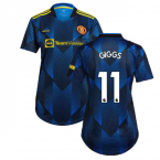 Man Utd 2021-2022 Third Shirt (Ladies) (GIGGS 11)