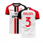 Milan 2020-2021 Away Concept Football Kit (Libero) (MALDINI 3)