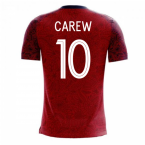 Norway 2024-2025 Home Concept Football Kit (Airo) (CAREW 10)