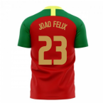 Portugal 2024-2025 Home Concept Football Kit (Airo) (Joao Felix 23)