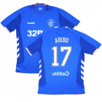 Rangers 2018-19 Home Shirt ((Excellent) L) (Aribo 17)