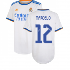 Real Madrid 2021-2022 Womens Home Shirt (MARCELO 12)