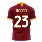 Roma 2024-2025 Home Concept Football Kit (Libero) - No Sponsor (MANCINI 23)