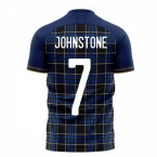 Scotland 2024-2025 Home Concept Football Kit (Libero) (JOHNSTONE 7)