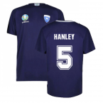 Scotland 2021 Polyester T-Shirt (Navy) (Hanley 5)