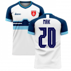 Slovakia 2024-2025 Home Concept Football Kit (Libero) (MAK 20)