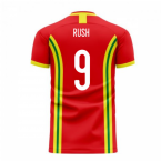 Wales 2024-2025 Home Concept Football Kit (Libero) (RUSH 9)