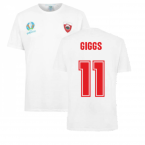 Wales 2021 Polyester T-Shirt (White) (GIGGS 11)