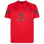 2022-2023 AC Milan Training Jersey (Red) - Kids