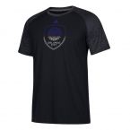 2018 Orlando City Adidas Redirection Logo T-Shirt (Black)