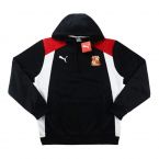 2016-17 Swindon Town Puma Hooded Training Top (Black)