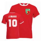 Joao Mario Portugal Ringer Tee (red)