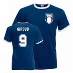 Olivier Giroud France Ringer Tee (blue)